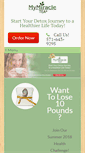 Mobile Screenshot of mymiracletea.com